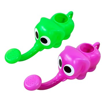 NAKAYA 日本象鼻子灑水壺 1L  粉色 + 綠色  2個