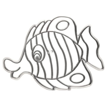 AMOS 阿摩司 壓克力模型版 小 S07 熱帶魚 適用年齡：三歲以上  1個