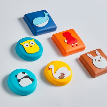 門后把手防撞墊家用貼冰箱門后硅膠吸盤門鎖防碰保護床頭防磕碰貼