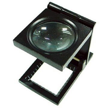 【文具通】Life 徠福 看布鏡附針1"黑色6倍NO.7315 L8010019【APP滿額下單10%點數(單一帳號最高5000點)】1/31止