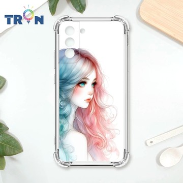 TRON 三星 S21 PLUS 不愛笑的女孩 四角防摔 軟殼 手機殼