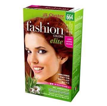Oyster 歐絲特植物性染髮劑---664號 玫紅色
