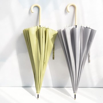 雨傘 日系直柄超大號復古16骨長柄傘加固學生創意女神傘 - 都市時尚