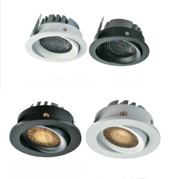 KAOS LED 9W5.5cm 12W7.5cm 小崁燈 蜂巢防眩光 黑白框 可調角度 OSRAM晶片