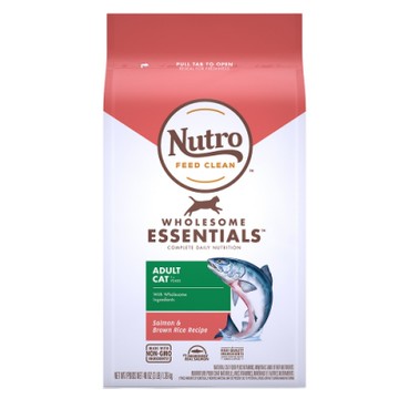 Nutro 美士 全護營養 特級成貓配方(鮭魚+糙米)5磅 2包