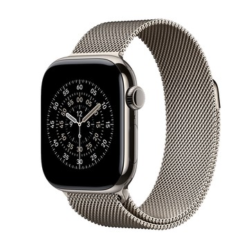 【Apple官方直送】Watch Series 11 (S11) GPS+行動網路 (46mm) 原色鈦金屬錶殼+原色米蘭式錶環【10個工作天出貨】