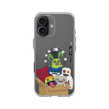 iPhone 17 Clear Case（相機按鈕） 透明 - Fuggler 放克牙寶-常態系列 Regular series - 警告：開箱風險自負