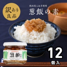 ご飯のお供!男の極飯・葱飯の素105g×12個セット