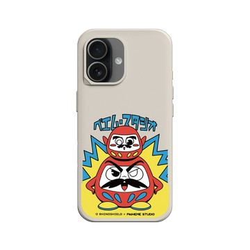 iPhone 17 SolidX 貝殼灰 - Paiheme Studio - Daruma Family