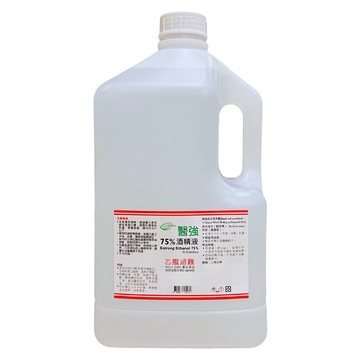醫強 酒精75% 4L  4000ml  1桶