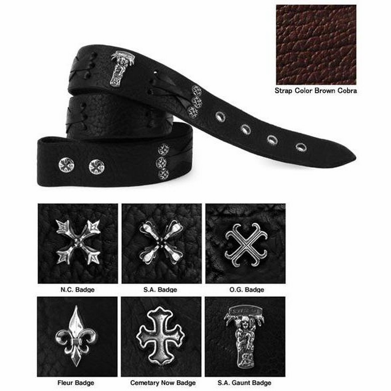 ソファアリ SofferAri コブラ KAY ステッチベルト ストラップ ブラック  