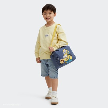 KIPLING x MINIONS 丹寧藍兩用野餐包-MIYO PRINT