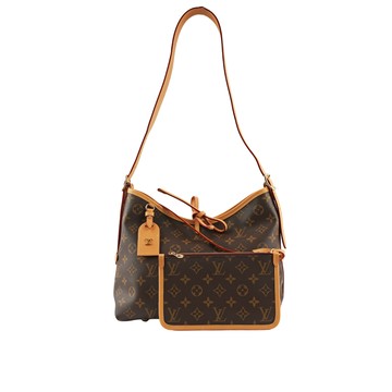 Louis Vuitton Monogram CarryAll PM 塗層帆布肩背包 M46203