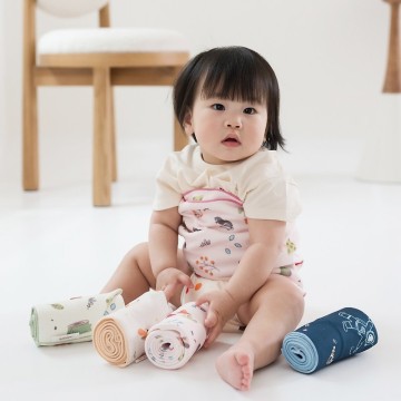 好好棉-擦髮巾_世界第一條自黏擦髮巾 窄版 27x90cm