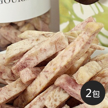 【美佐子】香脆芋頭條(90G/包，共2包)
