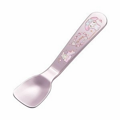 スケーター アルミ製アイスクリームスプーン マイメロディ ハピネスガール  パープル SA1