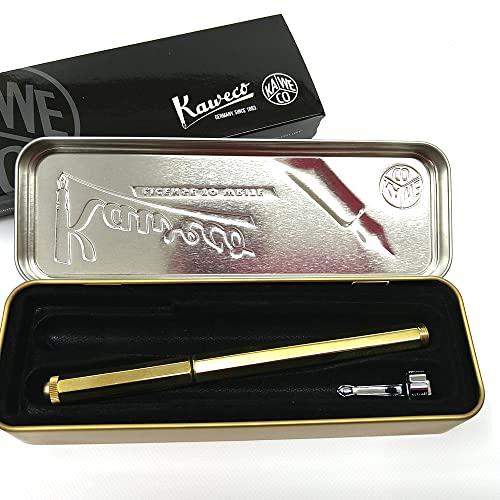 カヴェコ KAWECO  SPECIAL スペシャル 万年筆（中字） ブラス 細身のボディーにクラシックなデザイン！