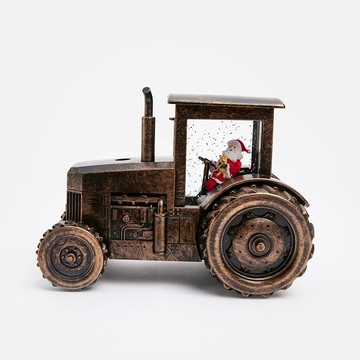 聖誕復古拖拉車音樂動態投影燈擺飾