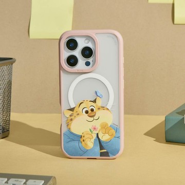 Disney動物方城市-洪金豹的少女心極光霧透MagSafe iPhone手機殼