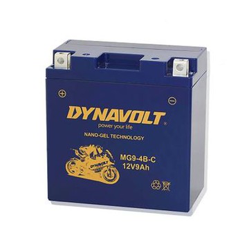 DYNAVOLT藍騎士MG9-4B-C 奈米膠體機車電池 適用型號湯淺12N9-4B-2 YB9-B 12N9-4B-1