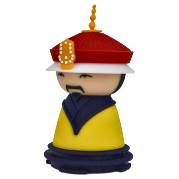 SiPALS 喜朋 帝后印章 清乾隆  1個  紅色