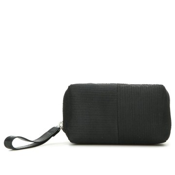 Lao silk 寮國絲質方形收納包-經典黑