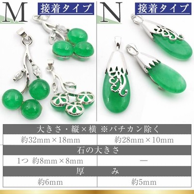 パワーストーン 若草翡翠 ネックレス ヒスイ ペンダントトップ
