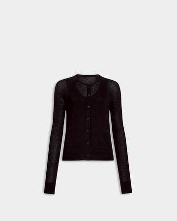 ALAÏA 圓領排釦針織兩件上衣 - 40