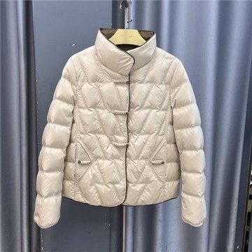 2025秋冬新中式盤扣白鴨絨國風短外套羽絨服氣質時尚Y101/MJ807