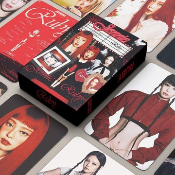 🍀臺灣出貨🍀55張JENNIE小卡金珍妮個人首張solo專輯《Ruby》卡片LOMO卡照片卡