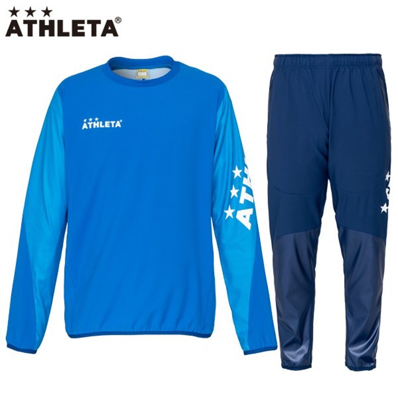 アスレタ ピステシャツ パンツ 上下セット 大人用 サッカー フットサル トレーニングウェア ジャージ ATHLETA 18012-18013  BLU/NVY 通販 LINEポイント最大1.0%GET | LINEショッピング