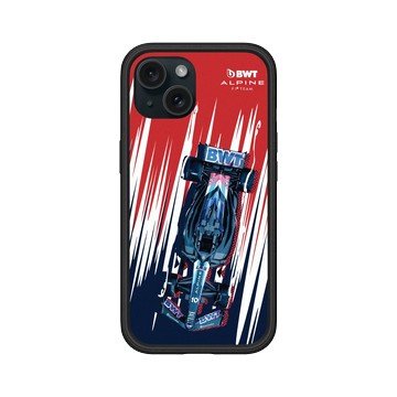 iPhone 15 Mod NX 黑 - Alpine - BWT Alpine Formula One Team A524 Comic Style