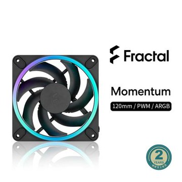 【Fractal Design】Momentum 12公分散熱風扇 RGB