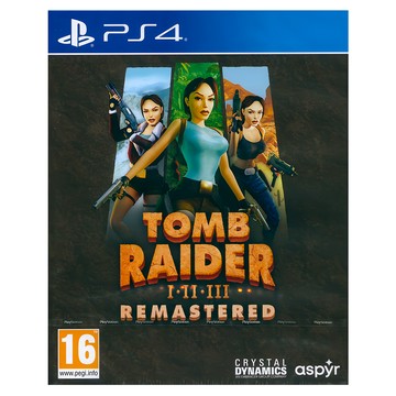 PlayStation 4 古墓奇兵 Tomb Raider 1-3 Remastered Starring Lara Croft 復刻版 中英日文歐版  單一型號
