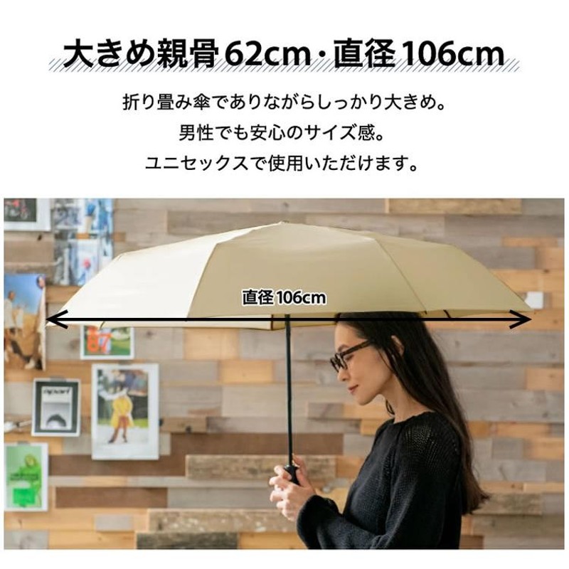 Wpc. 傘 日傘 折りたたみ傘 AUTOMATIC FOLDING UMBRELLA メンズ レディース 自動開閉 晴雨兼用 UVカット 撥水 防水  軽量 大きい コンパクト 無地 LINEショッピング