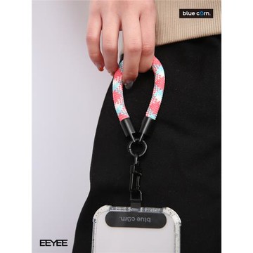 Bluecorn 伊亞伊 原創高科技材料溫感光感夜光變色超短通用手機繩