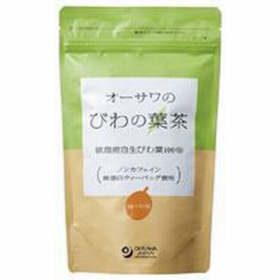 3000218-os オーサワのびわの葉茶 60g(3g×20)【オーサワ】【1個はメール便対応可】