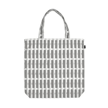 Siena Canvas Bag 幾何圖騰肩背手提袋（灰）