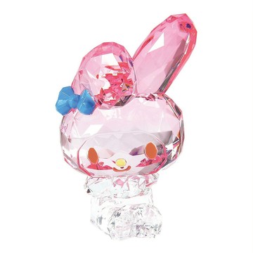 Enesco精品雕塑 Sanrio 三麗鷗 美樂蒂透明居家擺飾 EN40384