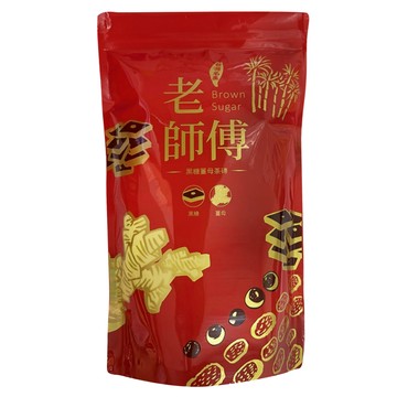 老師傅 黑糖薑母紅棗桂圓茶磚  500g  1入  1包