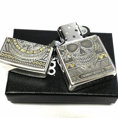 ZIPPO アステカンスカル フェイス ジッポ ライター 骸骨