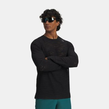 【UNDER ARMOUR】UA 男 Halo Jacquard 長T-Shirt_6011055-008