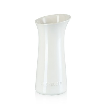 LE CREUSET -瓷器珠光薔薇系列花瓶500ml (珠光白)