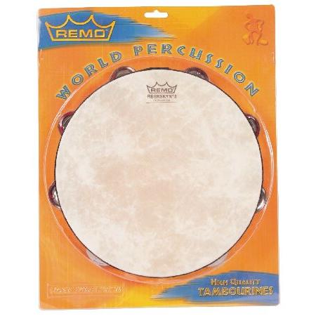 Remo Fiberskyn Tambourine Quadura Deep Red,