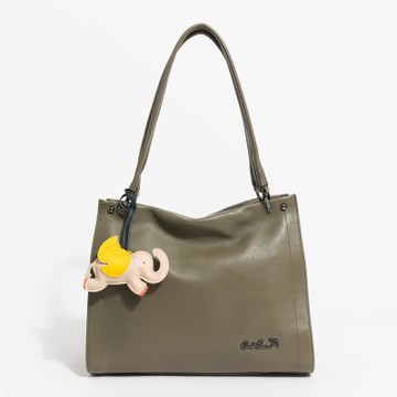 Arnold Palmer - 肩背包附長背帶  Lucky Dumbo系列 - 卡其色