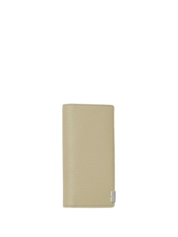 Burberry - B Cut continental wallet - men - Calf Leather/Polyurethane/Cotton/Lamb Skin - One Size - Neutrals