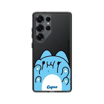 Galaxy S25 Ultra Clear 酷墨灰 - 貓貓蟲咖波 Bugcat Capoo - 咖波好擠