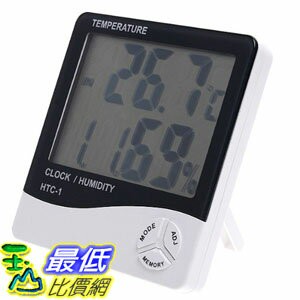 LCD Digital   溫溼度計 Temperature & Humidity Meter HTC-1 H596  _TB1