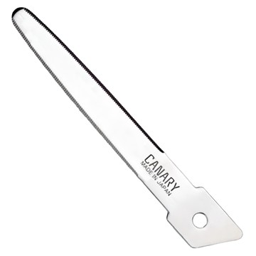 CANARY 長谷川刃物 紙箱小子 紙箱切刀替刃 伸縮型專用 不鏽鋼  114 x 18 x 1mm  1個