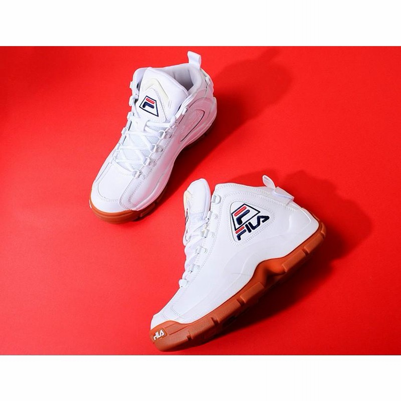 FILA フィラ スニーカー レディース メンズ ハイカット 96 GL Grant Hill グラント ヒル バスケット シューズ バッシュ 靴  おにぎり 2Pac FHE101-005-02 LINEショッピング